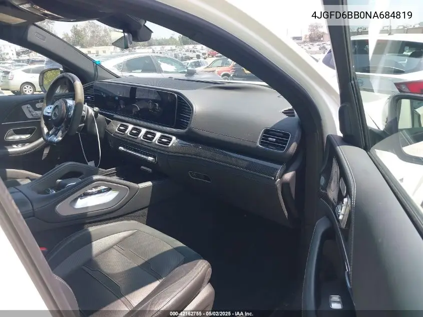2022 Mercedes-Benz Amg Gle 53 Coupe 4Matic VIN: 4JGFD6BB0NA684819 Lot: 42162755