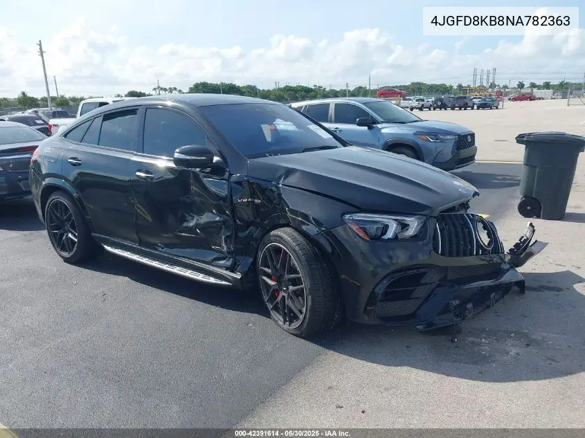 2022 Mercedes-Benz Amg Gle 63 Coupe S 4Matic VIN: 4JGFD8KB8NA782363 Lot: 42391614