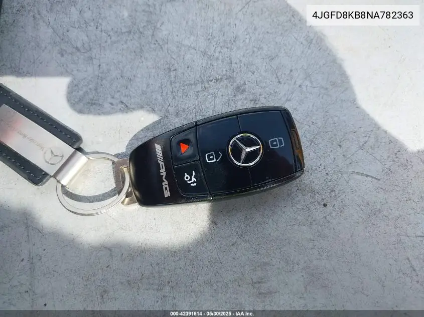 2022 Mercedes-Benz Amg Gle 63 Coupe S 4Matic VIN: 4JGFD8KB8NA782363 Lot: 42391614