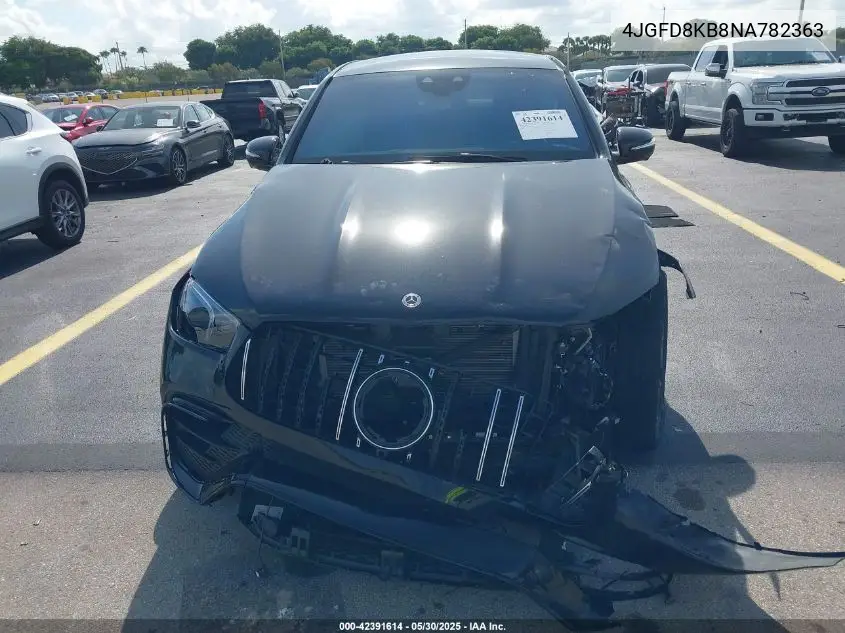 2022 Mercedes-Benz Amg Gle 63 Coupe S 4Matic VIN: 4JGFD8KB8NA782363 Lot: 42391614