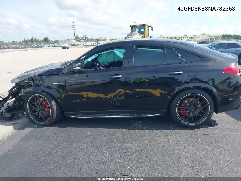 2022 Mercedes-Benz Amg Gle 63 Coupe S 4Matic VIN: 4JGFD8KB8NA782363 Lot: 42391614