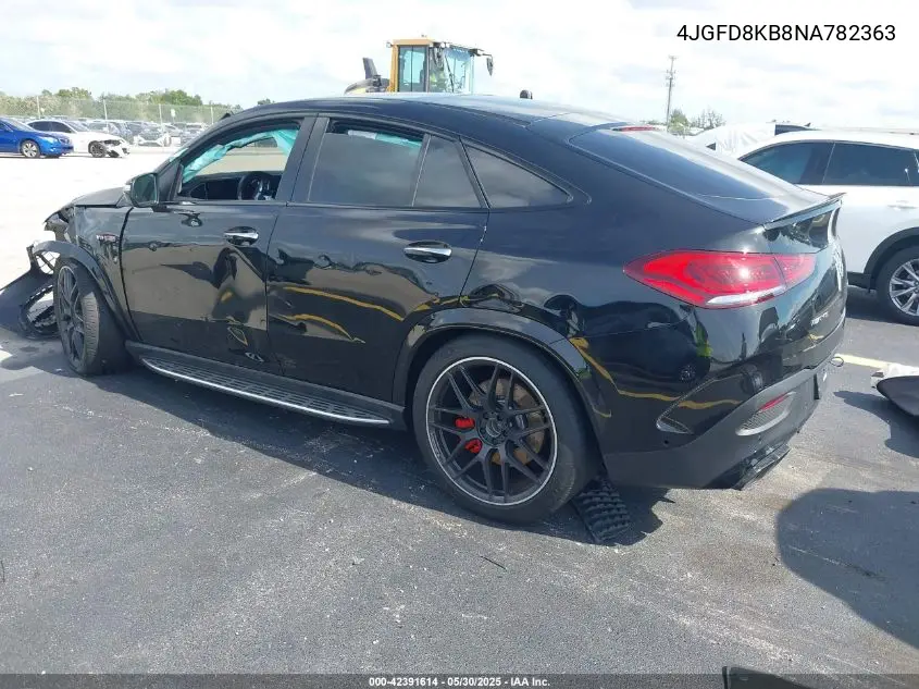 2022 Mercedes-Benz Amg Gle 63 Coupe S 4Matic VIN: 4JGFD8KB8NA782363 Lot: 42391614