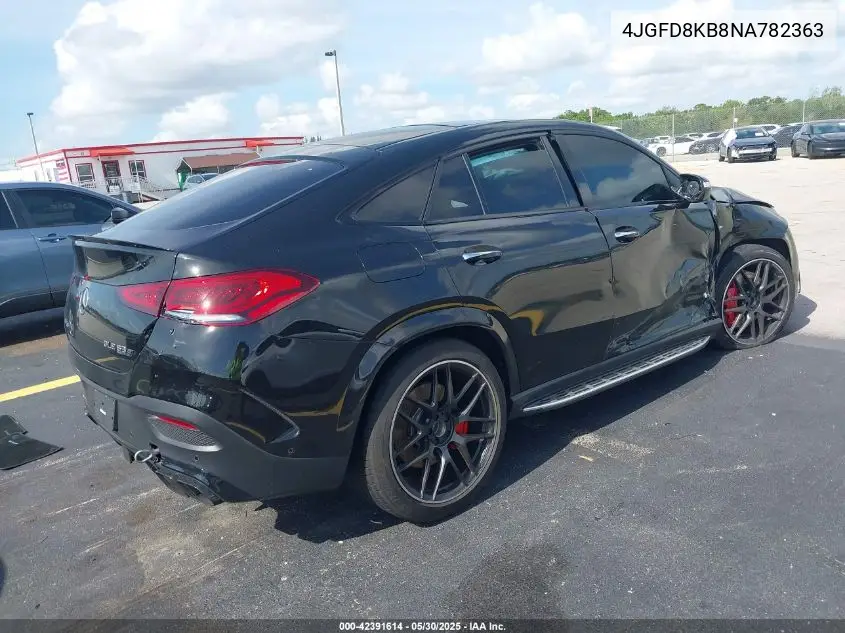 2022 Mercedes-Benz Amg Gle 63 Coupe S 4Matic VIN: 4JGFD8KB8NA782363 Lot: 42391614