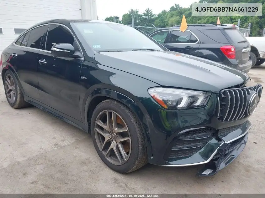 2022 Mercedes-Benz Amg Gle 53 Coupe 4Matic VIN: 4JGFD6BB7NA661229 Lot: 42546237