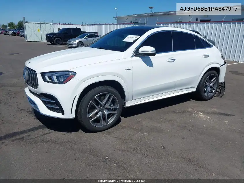 2023 Mercedes-Benz Amg Gle 53 Coupe 4Matic VIN: 4JGFD6BB1PA847917 Lot: 42666426