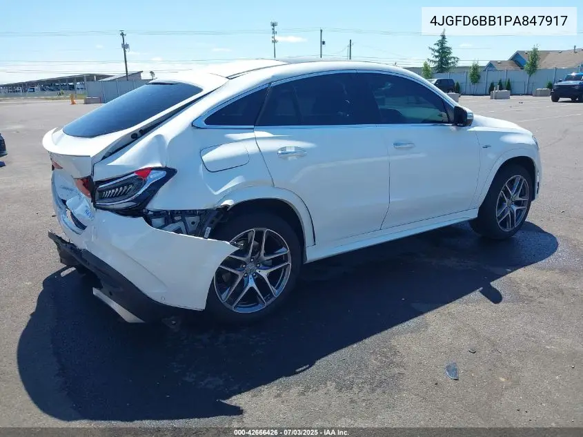 2023 Mercedes-Benz Amg Gle 53 Coupe 4Matic VIN: 4JGFD6BB1PA847917 Lot: 42666426