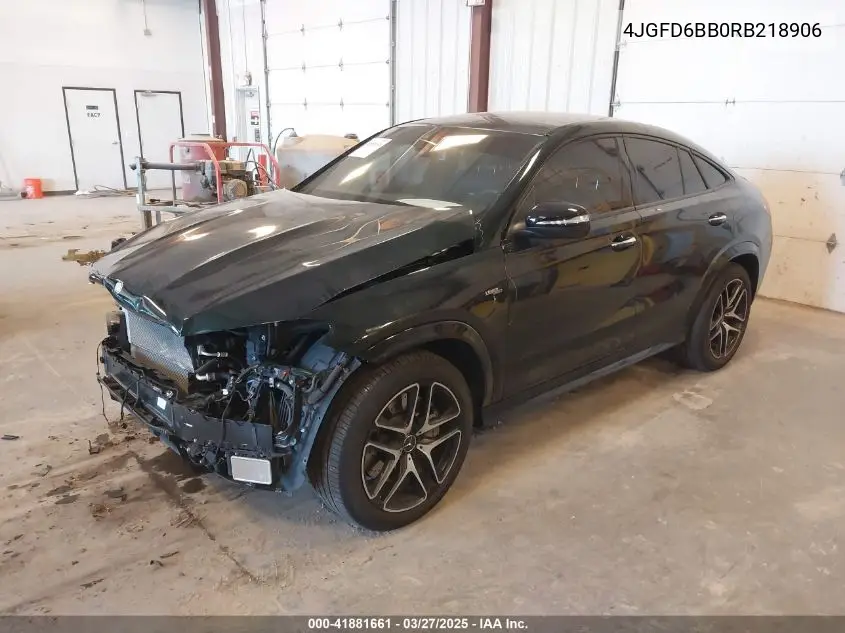 2024 Mercedes-Benz Amg Gle 53 Coupe 4Matic+ VIN: 4JGFD6BB0RB218906 Lot: 41881661