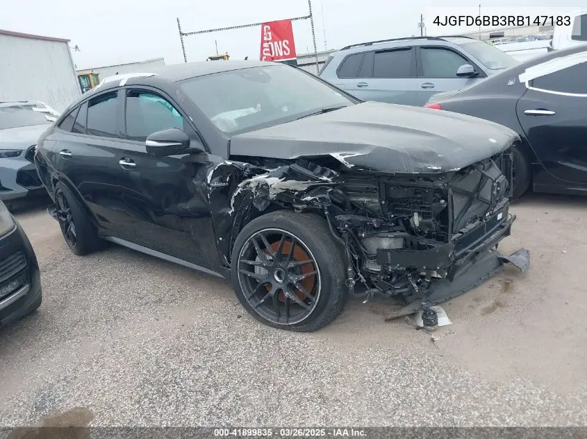 2024 Mercedes-Benz Amg Gle 53 Coupe 4Matic+ VIN: 4JGFD6BB3RB147183 Lot: 41899835