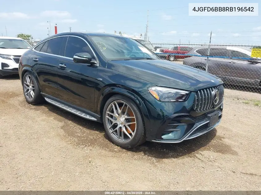 2024 Mercedes-Benz Amg Gle 53 Coupe 4Matic+ VIN: 4JGFD6BB8RB196542 Lot: 42158612