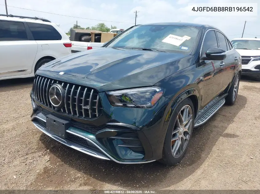 2024 Mercedes-Benz Amg Gle 53 Coupe 4Matic+ VIN: 4JGFD6BB8RB196542 Lot: 42158612