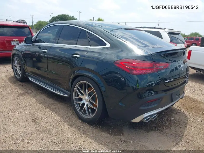 2024 Mercedes-Benz Amg Gle 53 Coupe 4Matic+ VIN: 4JGFD6BB8RB196542 Lot: 42158612