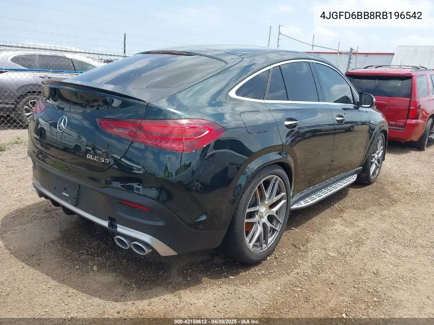 2024 Mercedes-Benz Amg Gle 53 Coupe 4Matic+ VIN: 4JGFD6BB8RB196542 Lot: 42158612