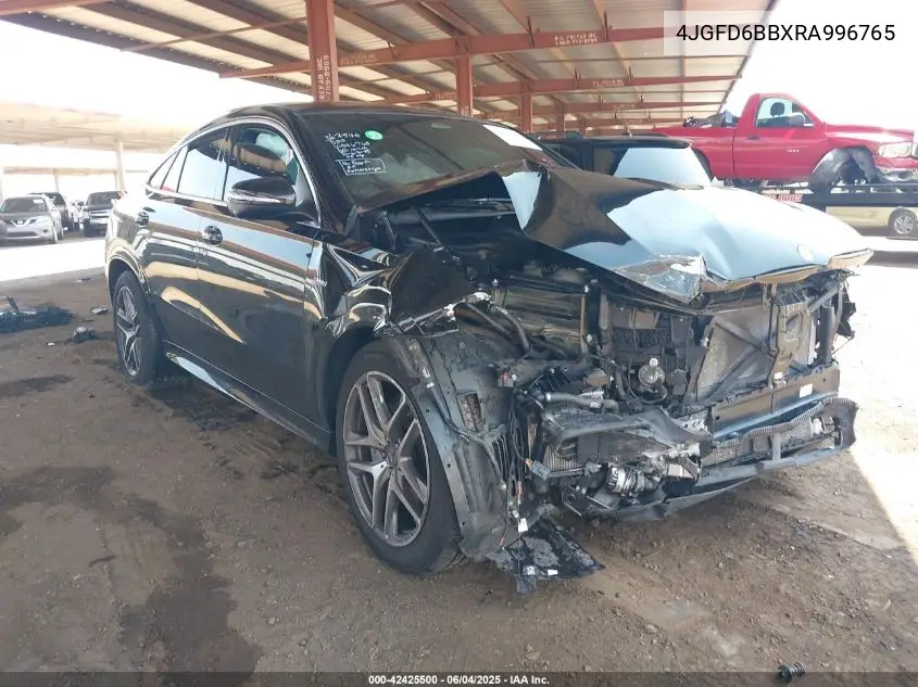 2024 Mercedes-Benz Amg Gle 53 Coupe 4Matic+ VIN: 4JGFD6BBXRA996765 Lot: 42425500
