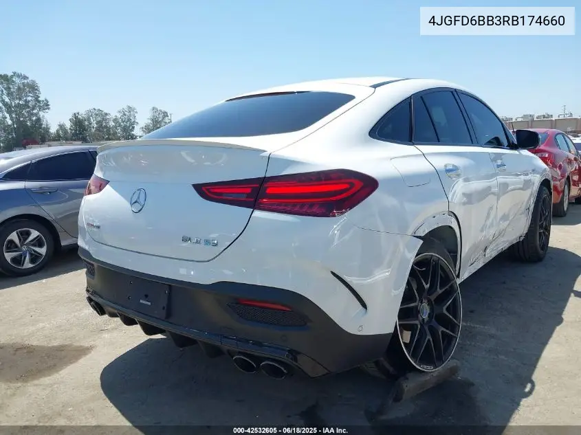 2024 Mercedes-Benz Amg Gle 53 Coupe 4Matic+ VIN: 4JGFD6BB3RB174660 Lot: 42532605