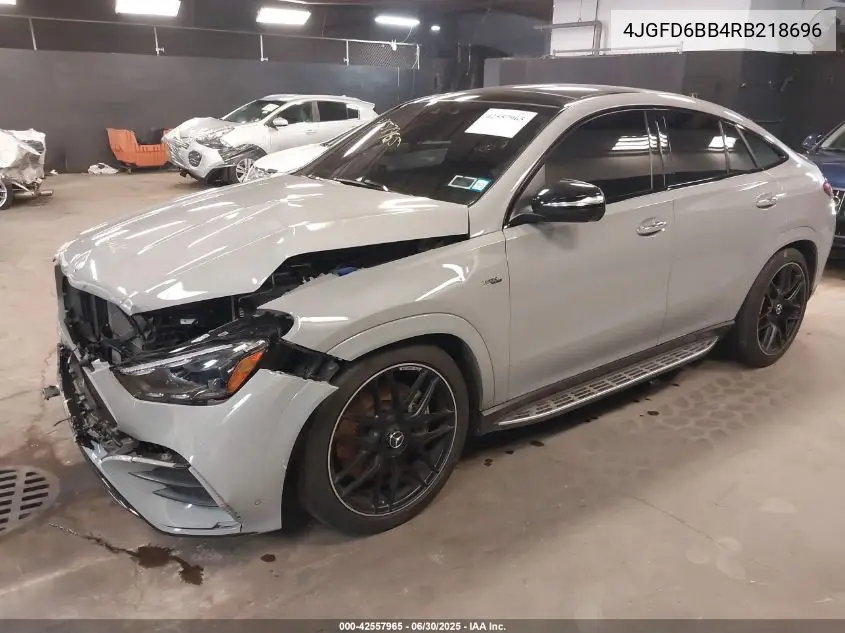2024 Mercedes-Benz Amg Gle 53 Coupe 4Matic+ VIN: 4JGFD6BB4RB218696 Lot: 42557965