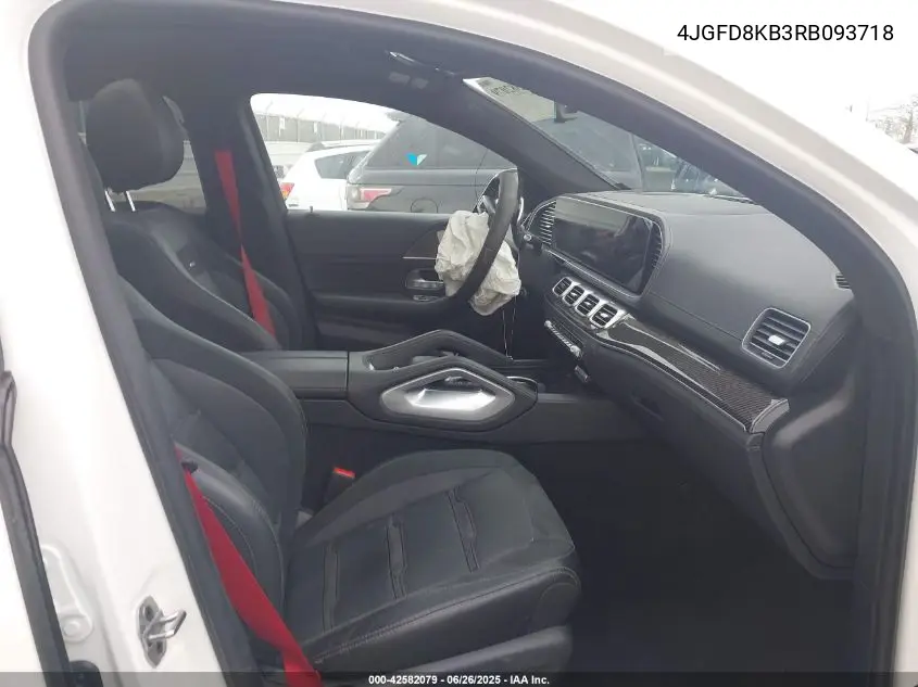 2024 Mercedes-Benz Amg Gle 63 Coupe S 4Matic+ VIN: 4JGFD8KB3RB093718 Lot: 42582079