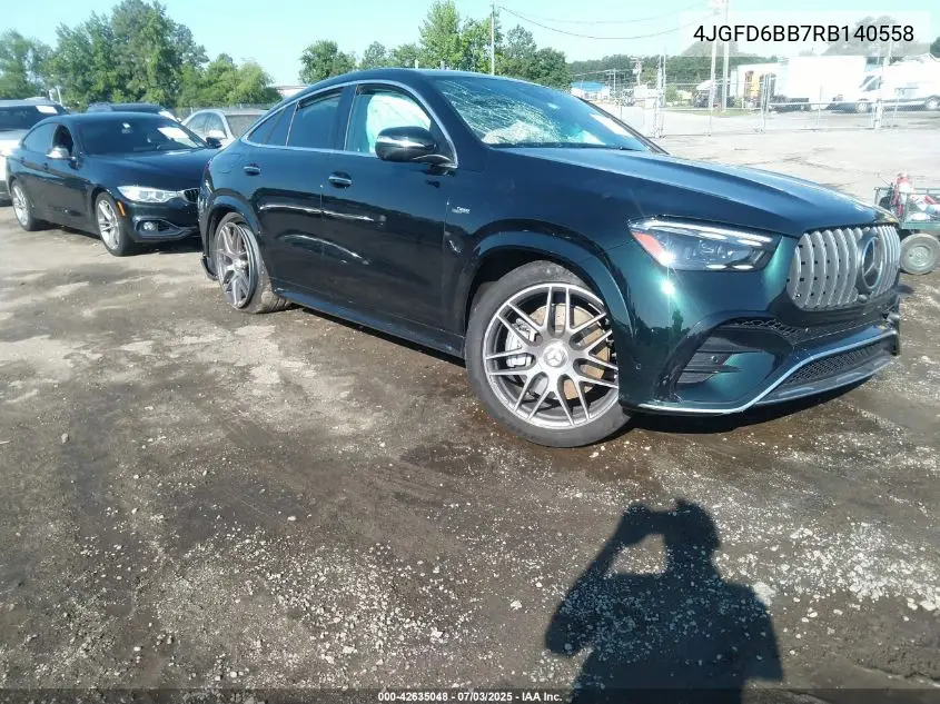2024 Mercedes-Benz Amg Gle 53 Coupe 4Matic+ VIN: 4JGFD6BB7RB140558 Lot: 42635048