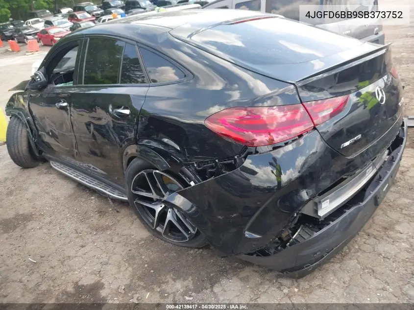 2025 Mercedes-Benz Amg Gle 53 Coupe 4Matic+ VIN: 4JGFD6BB9SB373752 Lot: 42139417