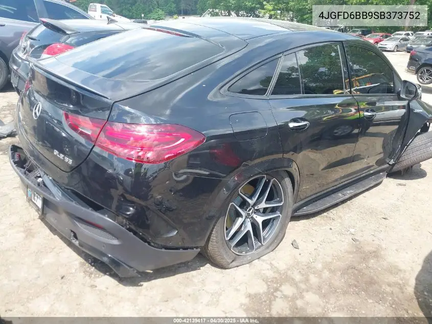 2025 Mercedes-Benz Amg Gle 53 Coupe 4Matic+ VIN: 4JGFD6BB9SB373752 Lot: 42139417