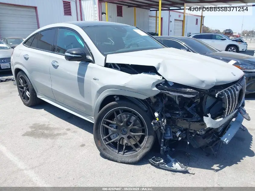 2025 Mercedes-Benz Amg Gle 53 Coupe 4Matic+ VIN: 4JGFD6BB5SB371254 Lot: 42325457