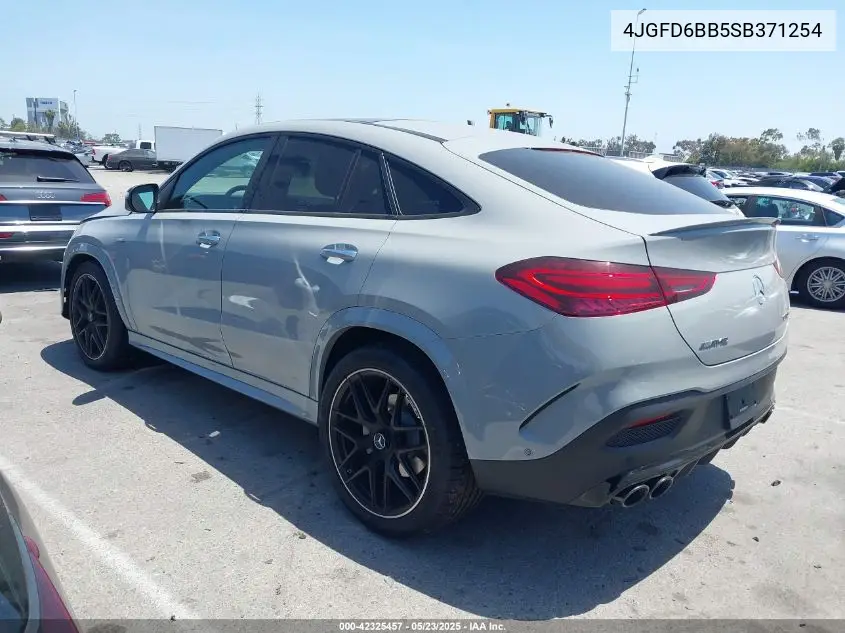 2025 Mercedes-Benz Amg Gle 53 Coupe 4Matic+ VIN: 4JGFD6BB5SB371254 Lot: 42325457