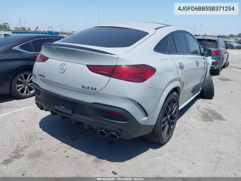 2025 Mercedes-Benz Amg Gle 53 Coupe 4Matic+ VIN: 4JGFD6BB5SB371254 Lot: 42325457