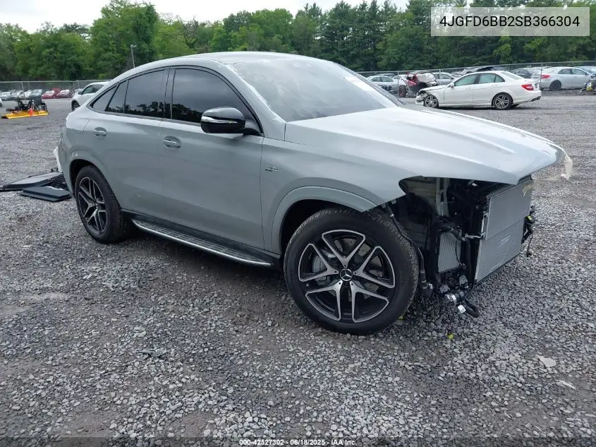 2025 Mercedes-Benz Amg Gle 53 Coupe 4Matic+ VIN: 4JGFD6BB2SB366304 Lot: 42527302