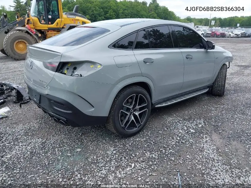 2025 Mercedes-Benz Amg Gle 53 Coupe 4Matic+ VIN: 4JGFD6BB2SB366304 Lot: 42527302