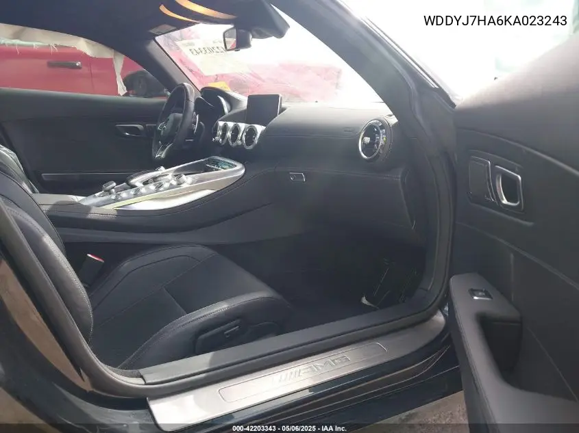2019 Mercedes-Benz Amg Gt VIN: WDDYJ7HA6KA023243 Lot: 42203343