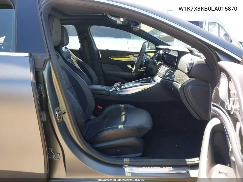 2020 Mercedes-Benz Amg Gt 63 4-Door Coupe S VIN: W1K7X8KB0LA015870 Lot: 42278190