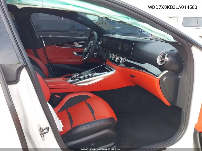 2020 Mercedes-Benz Amg Gt 63 4-Door Coupe S VIN: WDD7X8KB3LA014583 Lot: 42293544