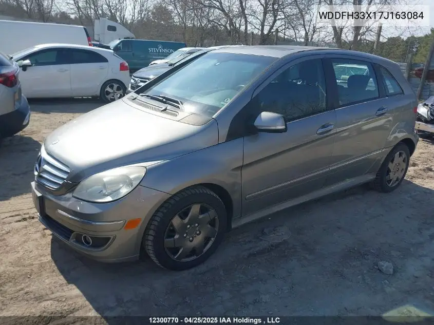 2007 Mercedes-Benz B 200 VIN: WDDFH33X17J163084 Lot: 12300770