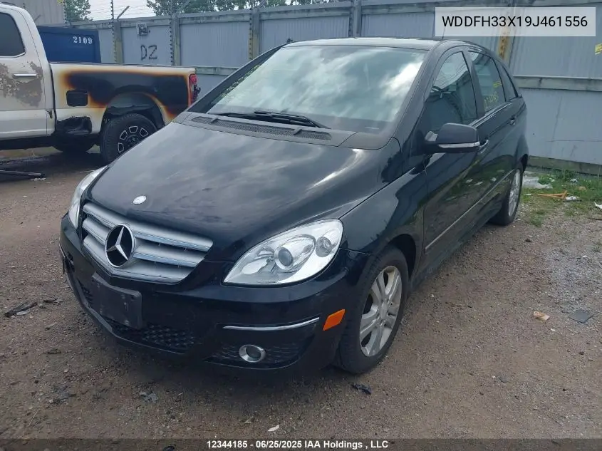 2009 Mercedes-Benz B200 VIN: WDDFH33X19J461556 Lot: 12344185