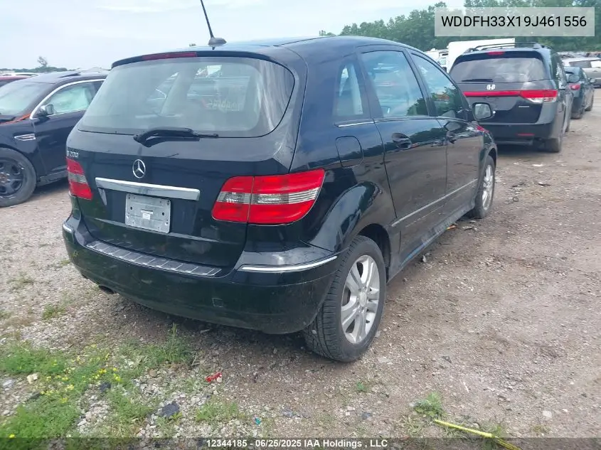 2009 Mercedes-Benz B200 VIN: WDDFH33X19J461556 Lot: 12344185