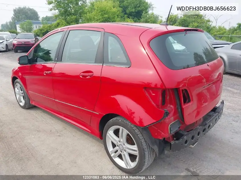 2011 Mercedes-Benz B 200 VIN: WDDFH3DB0BJ656623 Lot: 12331083