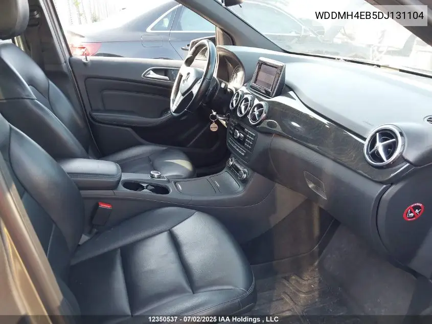 2013 Mercedes-Benz B 250 Sports Tourer VIN: WDDMH4EB5DJ131104 Lot: 12350537