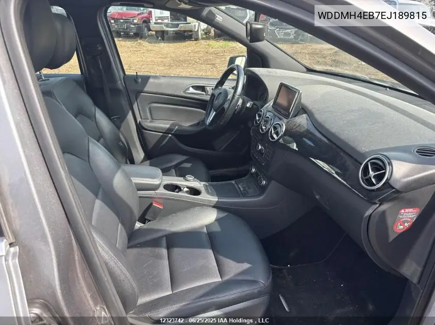 2014 Mercedes-Benz B 250 Sports Tourer VIN: WDDMH4EB7EJ189815 Lot: 12323742