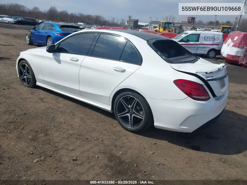 2016 Mercedes-Benz C 450 Amg 4Matic VIN: 55SWF6EB9GU109668 Lot: 41833350