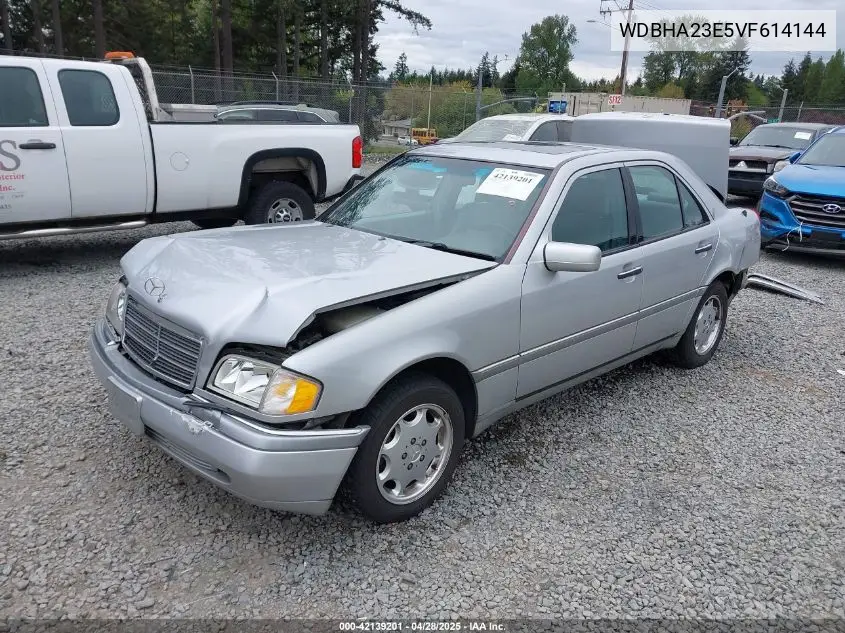 1997 Mercedes-Benz C 230 VIN: WDBHA23E5VF614144 Lot: 42139201