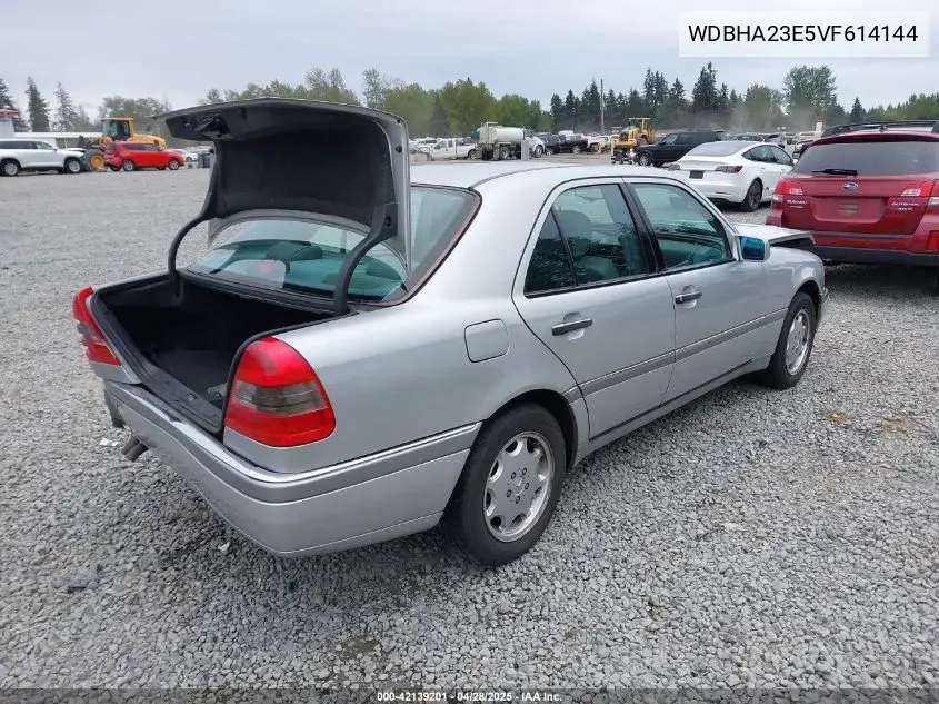 1997 Mercedes-Benz C 230 VIN: WDBHA23E5VF614144 Lot: 42139201