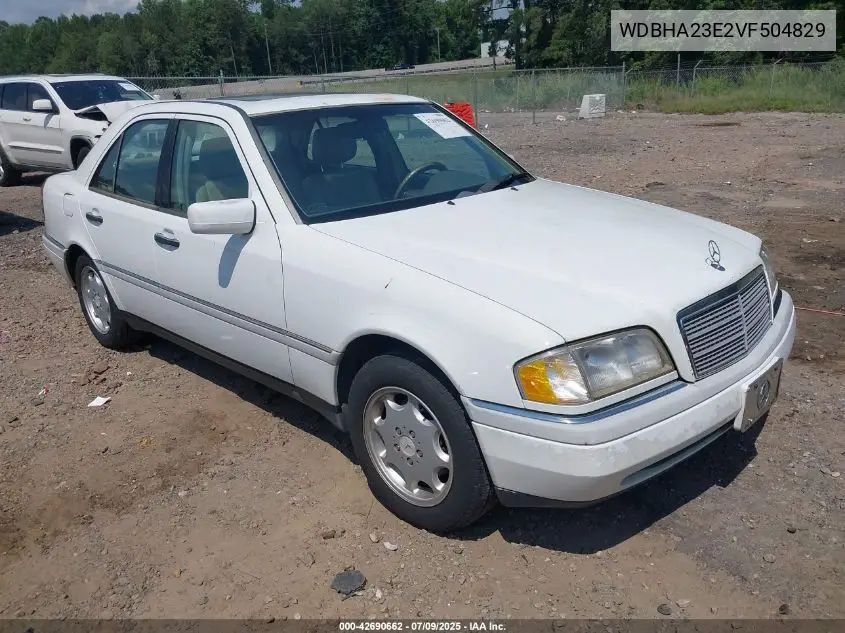 1997 Mercedes-Benz C 230 VIN: WDBHA23E2VF504829 Lot: 42690662