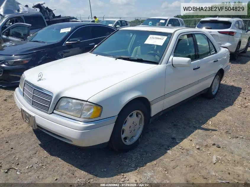 1997 Mercedes-Benz C 230 VIN: WDBHA23E2VF504829 Lot: 42690662