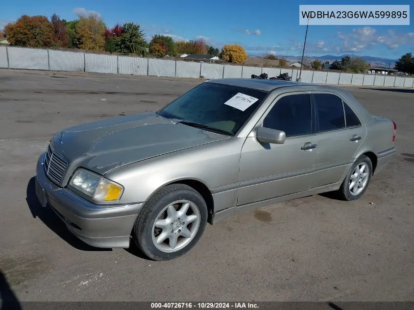 1998 Mercedes-Benz C 230 VIN: WDBHA23G6WA599895 Lot: 40726716