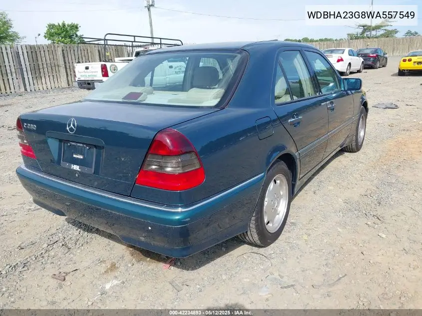 1998 Mercedes-Benz C 230 VIN: WDBHA23G8WA557549 Lot: 42234893
