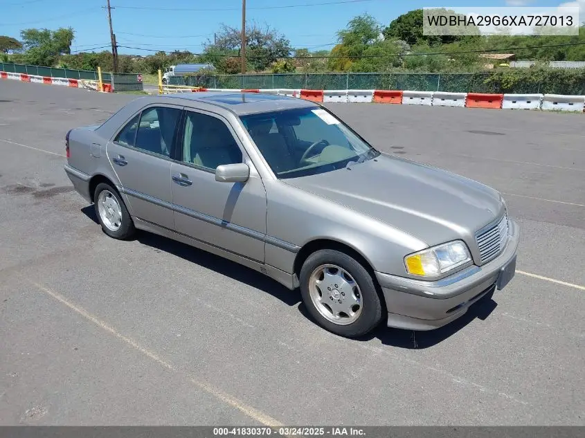 1999 Mercedes-Benz C 280 VIN: WDBHA29G6XA727013 Lot: 41830370