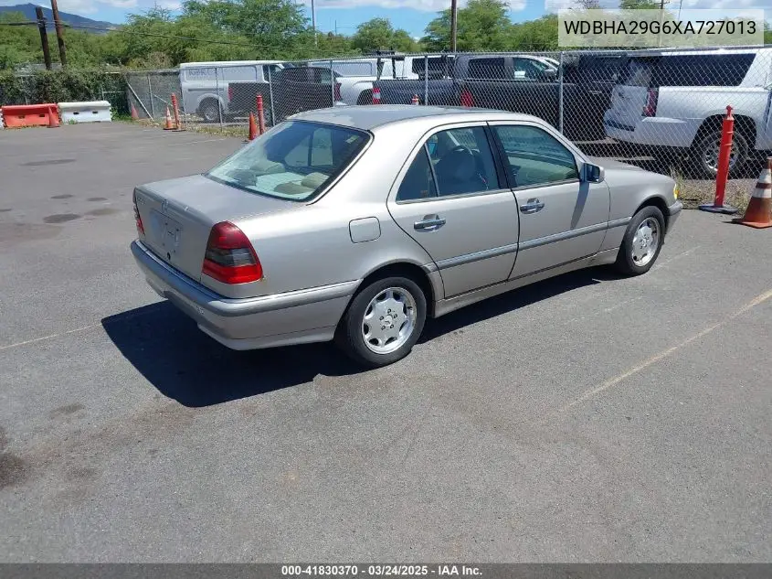 1999 Mercedes-Benz C 280 VIN: WDBHA29G6XA727013 Lot: 41830370