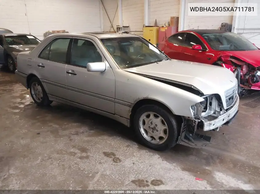 1999 Mercedes-Benz C 230 Kompressor VIN: WDBHA24G5XA711781 Lot: 42251909