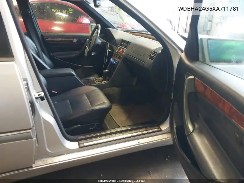 1999 Mercedes-Benz C 230 Kompressor VIN: WDBHA24G5XA711781 Lot: 42251909