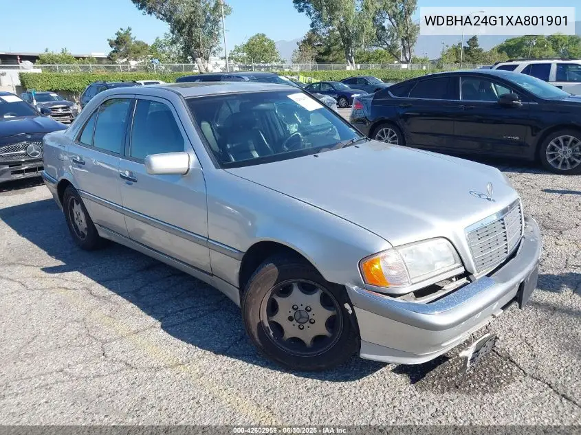 1999 Mercedes-Benz C 230 Kompressor VIN: WDBHA24G1XA801901 Lot: 42602959