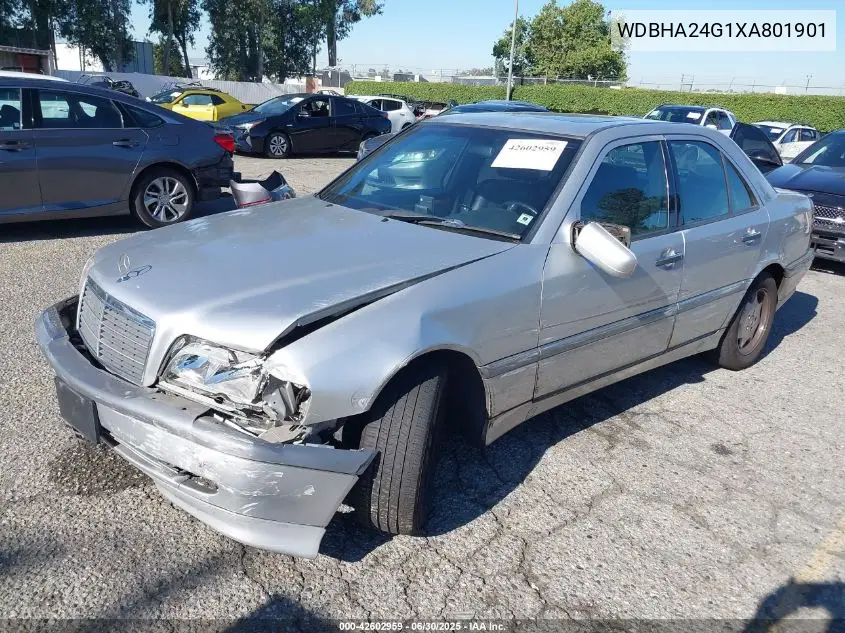 1999 Mercedes-Benz C 230 Kompressor VIN: WDBHA24G1XA801901 Lot: 42602959